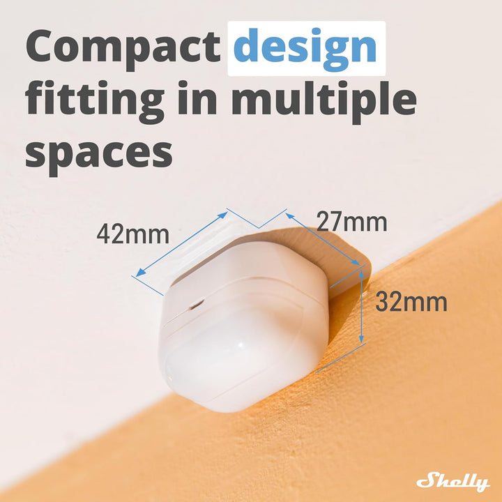 Shelly Blu Motion Sensor de movimiento y luz Bluetooth
