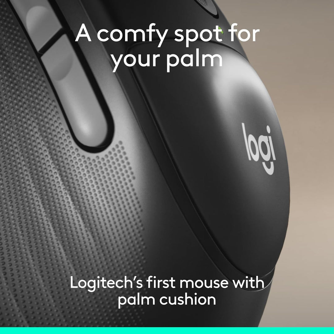 Logitech Signature Comfort Plus M850 L Ratón inalámbrico, mouse Blu...