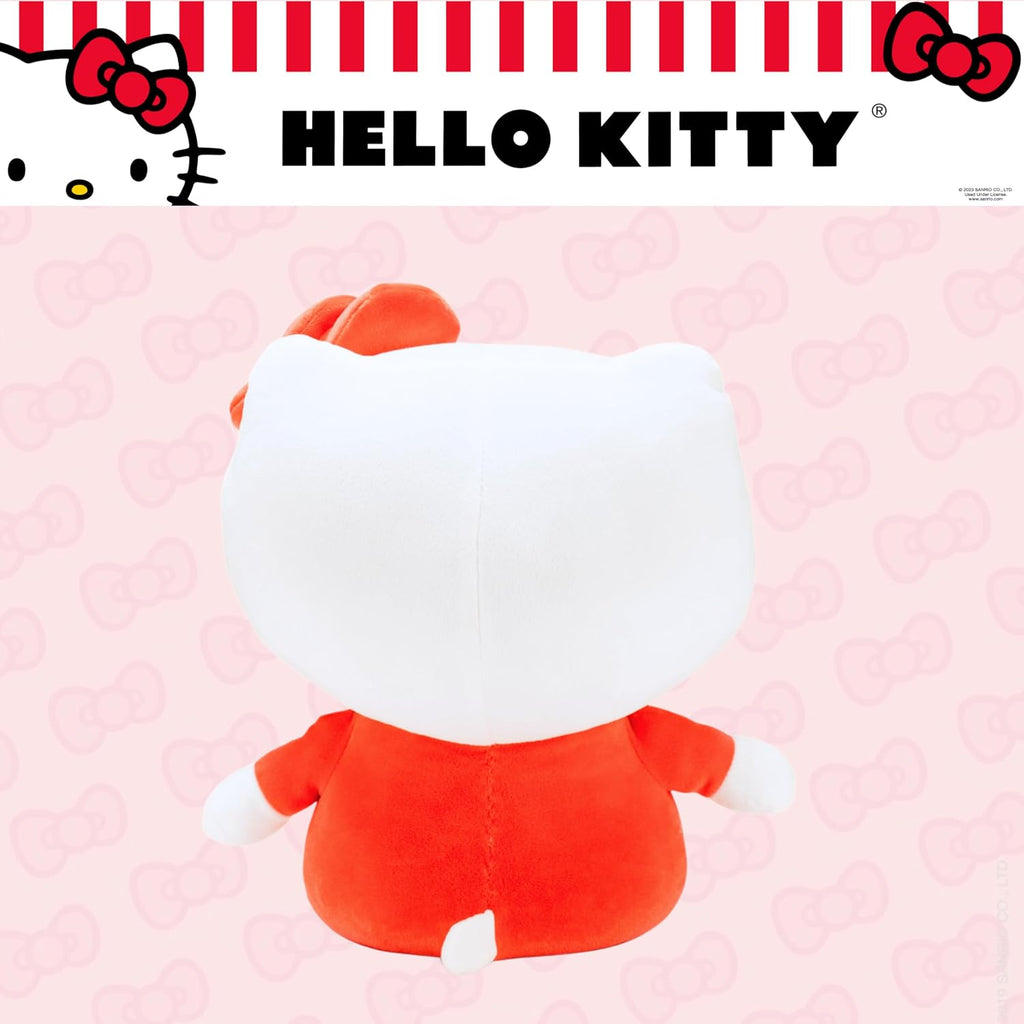Franco Calm - Almohada ponderada de peluche Hello Kitty Bedding de 3 libras, suave y acogedora almohada Sanrio para mayor comodidad (producto oficial)