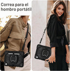 Funda para iPad (A16) de 11ª Generación de 11 Pulgadas (2025) / Funda para iPad de 10ª Generación de 10.9 Pulgadas (2022) con Soporte Giratorio de 360°, Protector de Pantalla, Soporte para