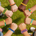 IQKidz Arte y manualidades para niños de 6 a 8 a 12 años, kit de telar para hacer pulseras con más de 1000 bandas de bucle, juego de juguetes para hacer pulseras para el cabello, gran regalo de cumpleaños para niñas de 7, 9, 10, 11, 13 años