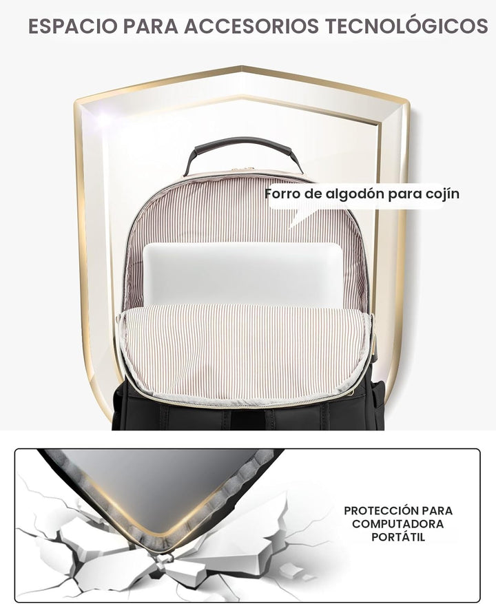 LOVEVOOK Mochila bolso para laptop para mujeres, bolsas de computad...