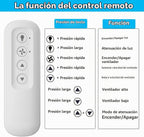 Reemplazo de control remoto para ventilador de techo para Hunter 99770