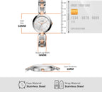 Fossil Reloj de cuarzo Kerrigan de cuarzo de acero inoxidable para mujer