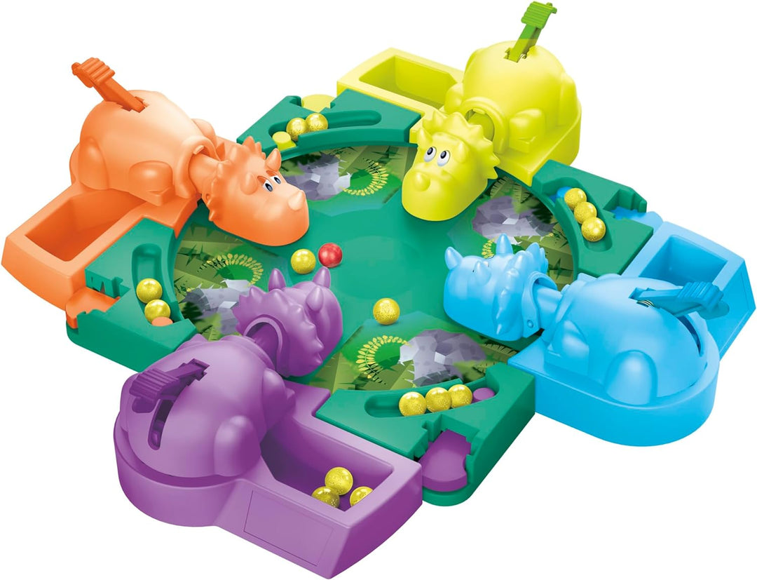 Hasbro Gaming Hungry Hungry Hippos Dino Edition Juego de Mesa, Jueg...