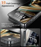Paquete de 4 Protectores de Pantalla de Privacidad para iPhone 16/iPhone 15 (6.1")