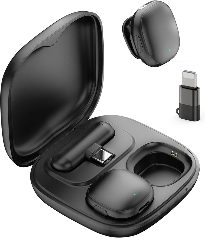 NPTCL Micrófono inalámbrico para iPhone 17 16 15 - Mini micrófono U...