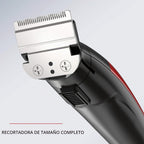 Remington All-in-one + Body Multigroomer 5000, negro y rojo, juego de 10