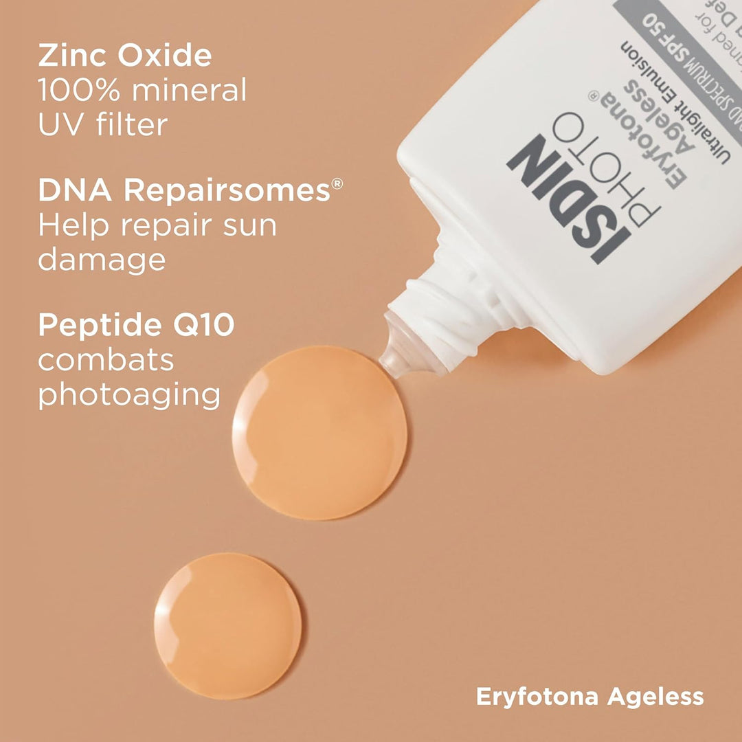 ISDIN Eryfotona Ageless Protector solar óxido de zinc y protector s...