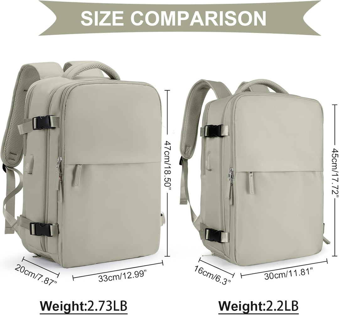 Mochila de Mano Coowoz para Mujeres y Hombres, Mochila de Viaje, Mo...