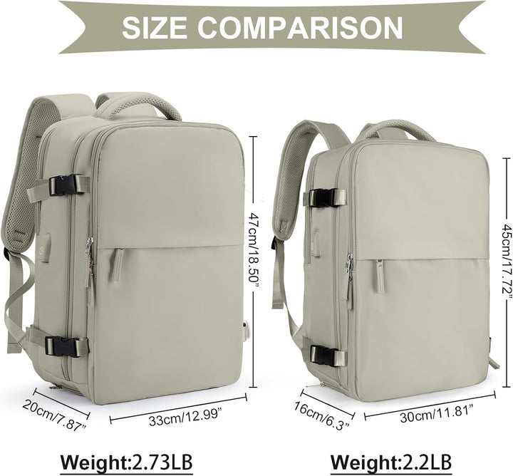 Mochila de Mano Coowoz para Mujeres y Hombres, Mochila de Viaje, Mo...