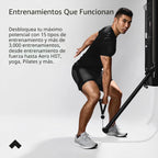 Tonal Sistema inteligente de gimnasio en casa 2: entrenamiento de fuerza alimentado por IA y máquina de cable inteligente con diseño montado en la pared, resistencia adaptativa de 250 libras