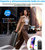ROYY - Extensor de pantalla para portátil cuádruple de 15.6 pulgada...
