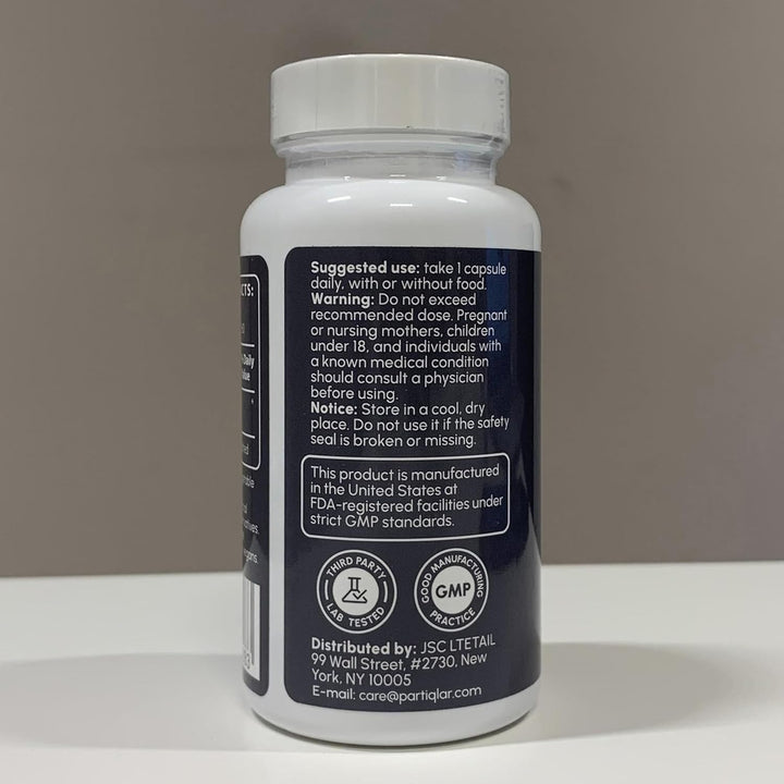 partiQlar Ribosida de nicotinamida (NR) 500mg - Suplemento NR para...