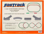 Lionel FasTrack - Paquete de accesorios complementarios para curva de paso exterior de vía de tren eléctrica, color negro