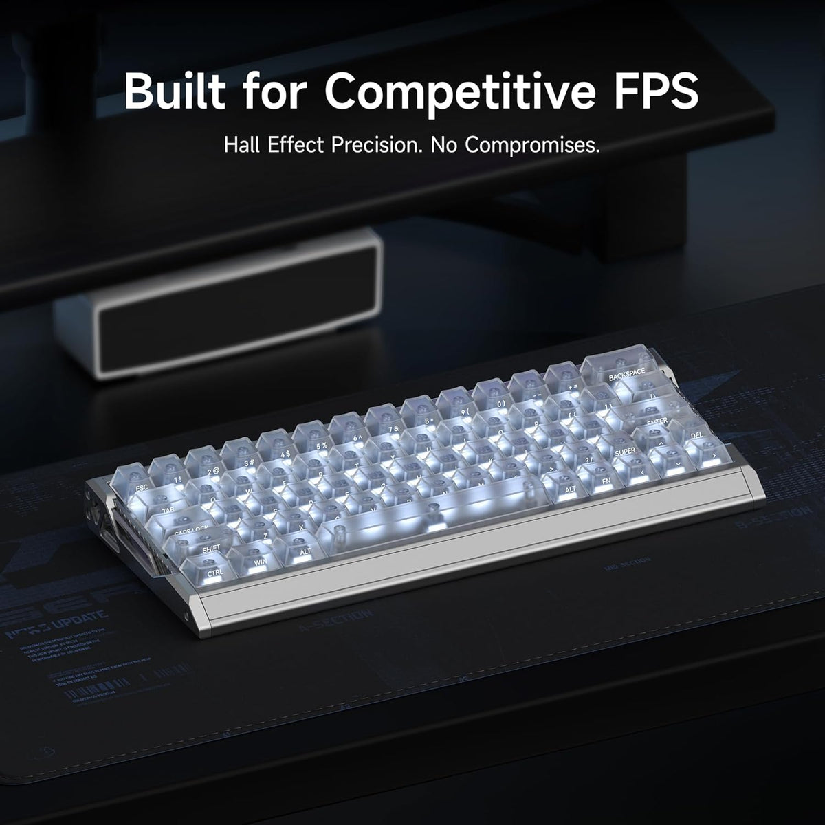 IQUNIX EV63 Teclado para juegos con efecto Hall 60%