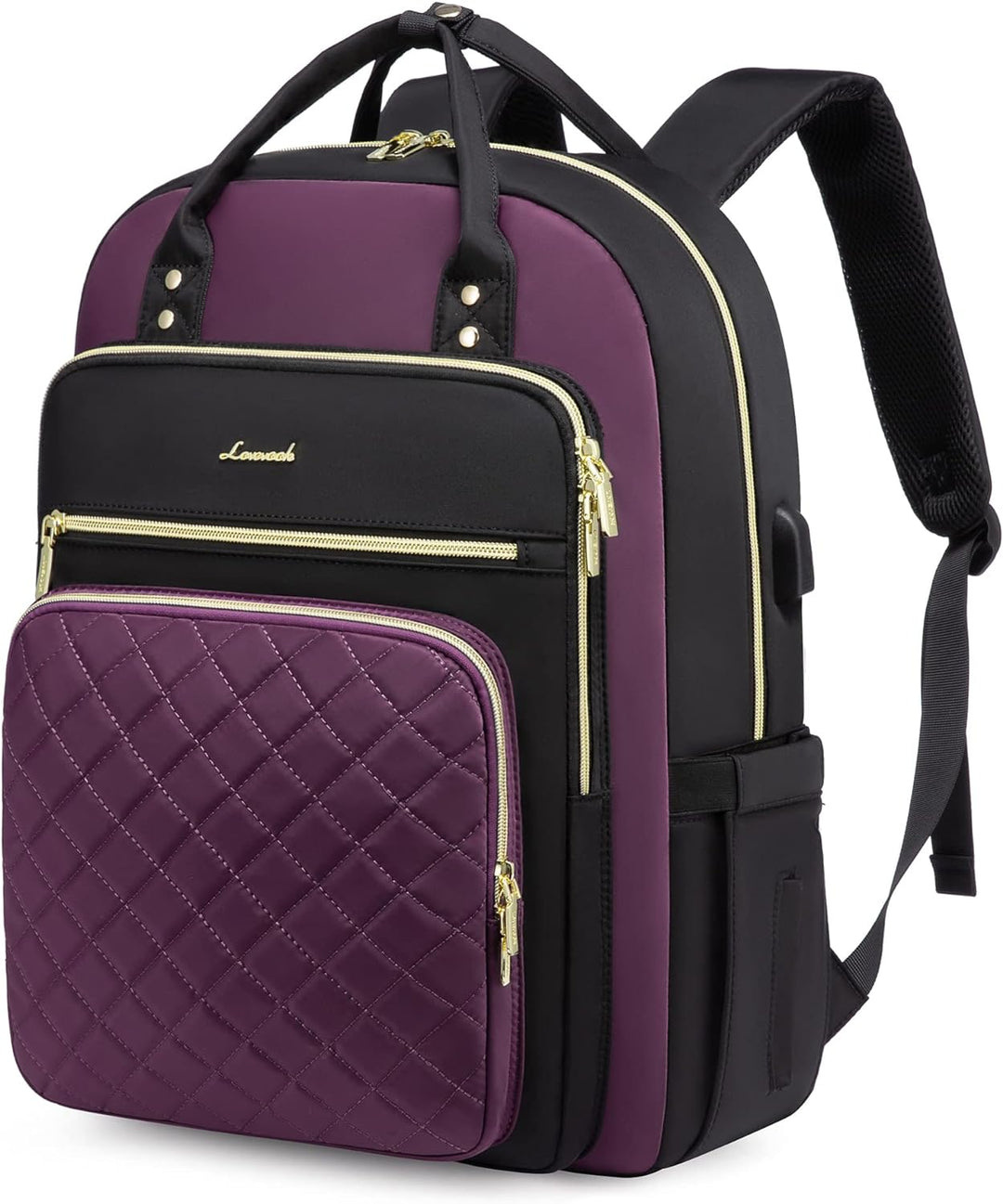 LOVEVOOK Mochila para computadora portátil para mujer, mochila para...