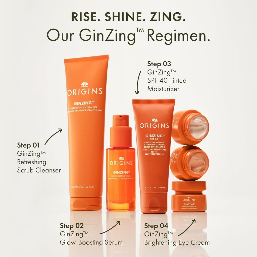 Origins GinZing - Crema solar diaria hidratante facial con SPF 30 |...