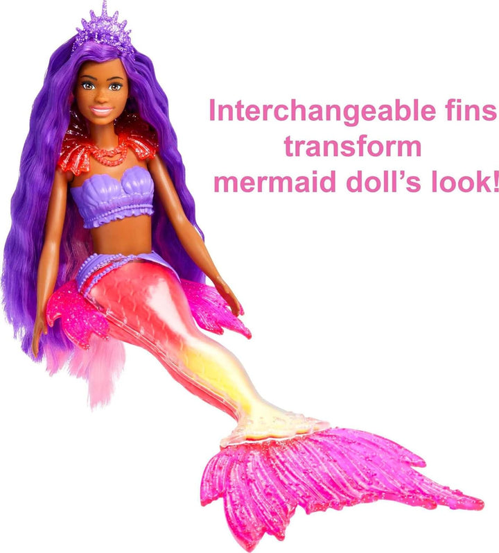 Set de muñeca sirena Barbie Mermaid Power, muñeca de moda Barbie &#...