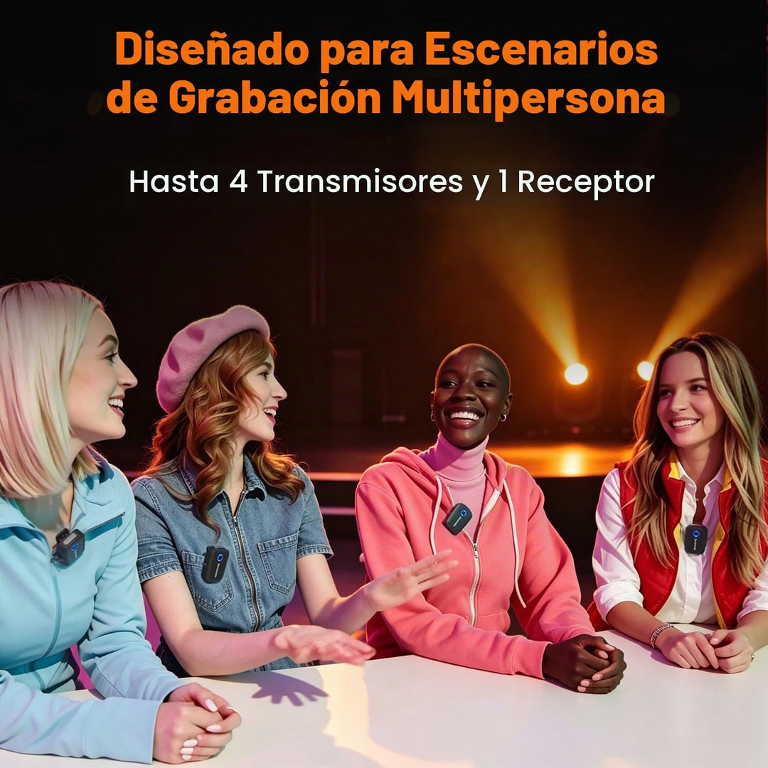 Saramonic Blink 500 T4 Sistema de micrófono inalámbrico Lavalier de...