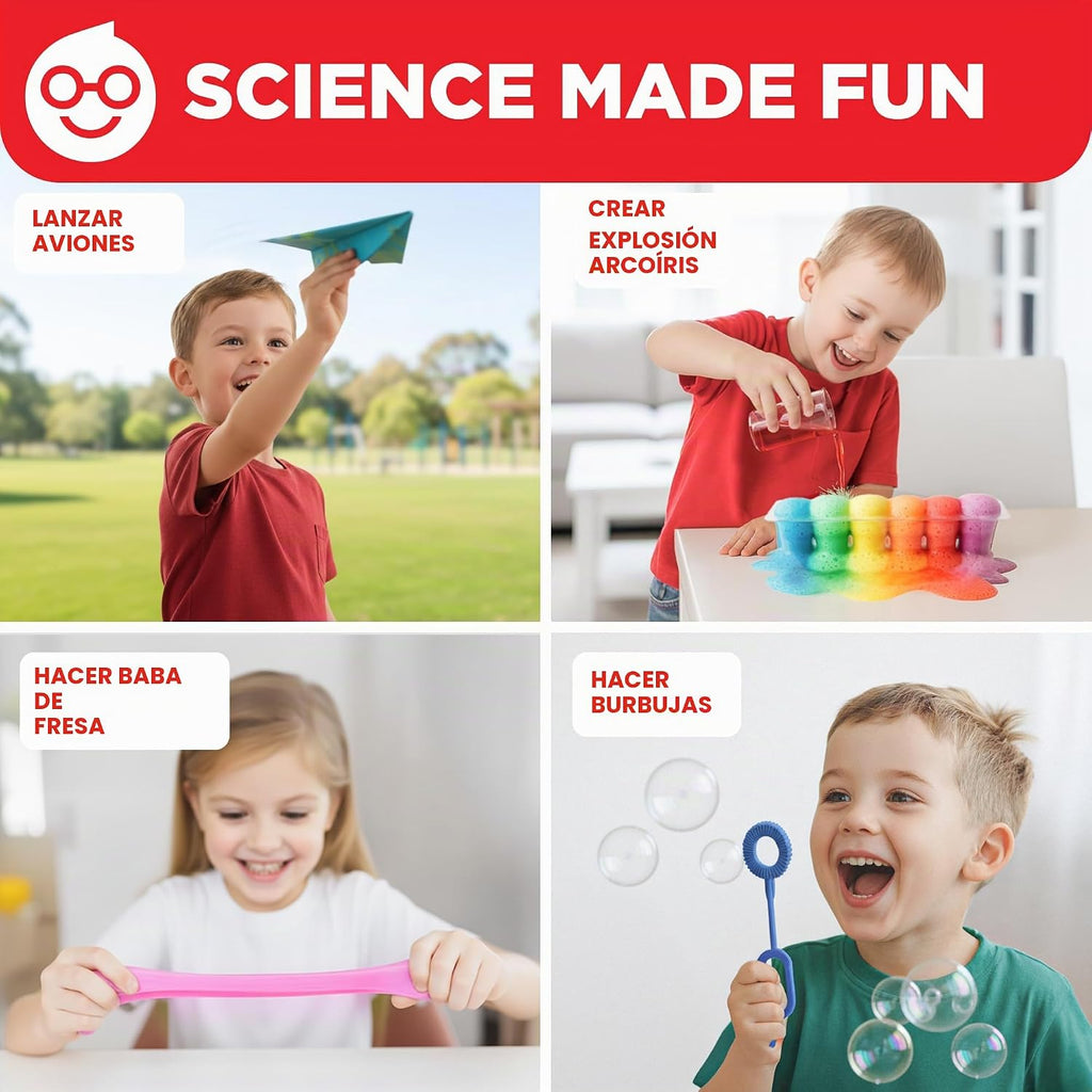 Doctor Jupiter My First Amazing Science Experiments Kit A partir de 4 años
