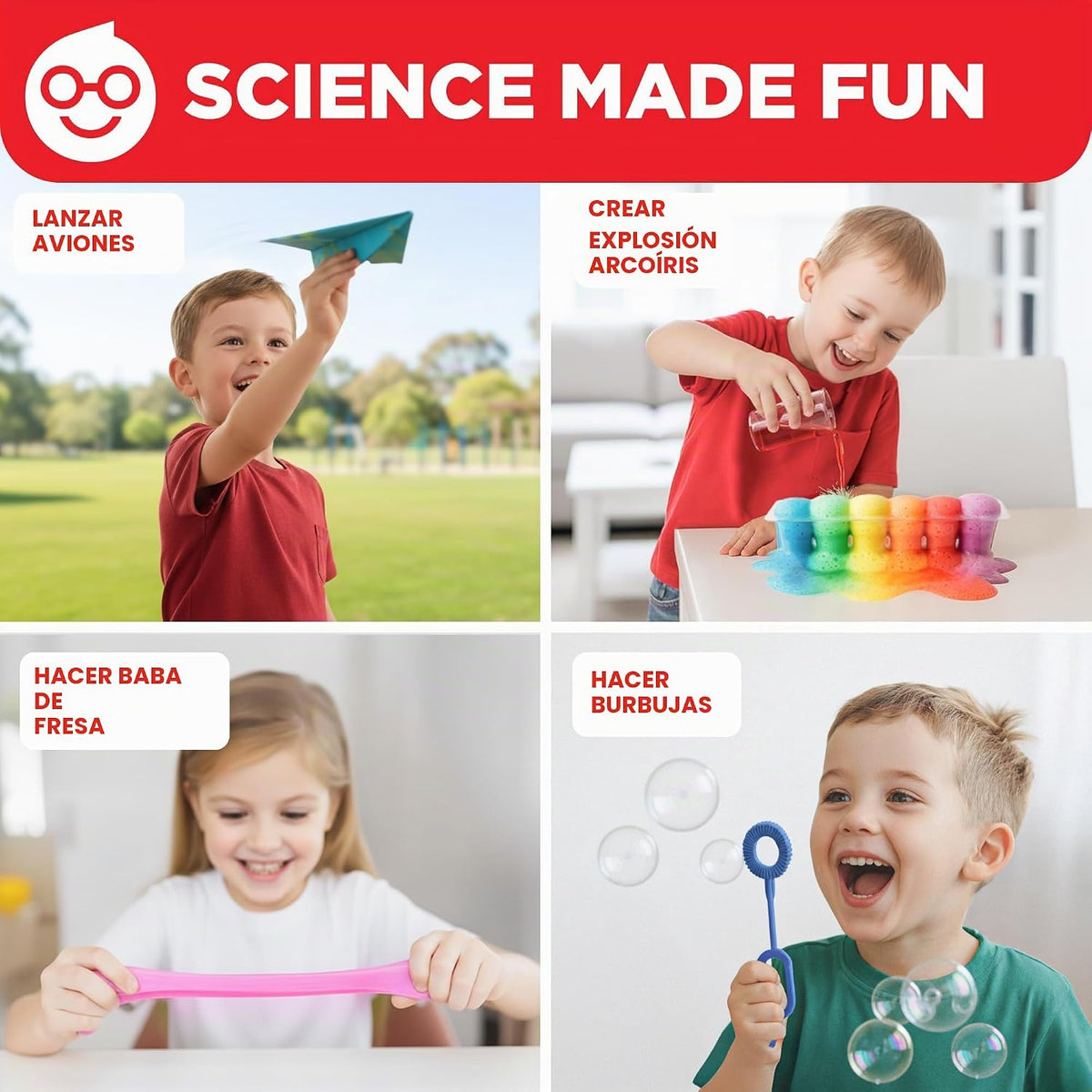 Doctor Jupiter My First Amazing Science Experiments Kit A partir de 4 años