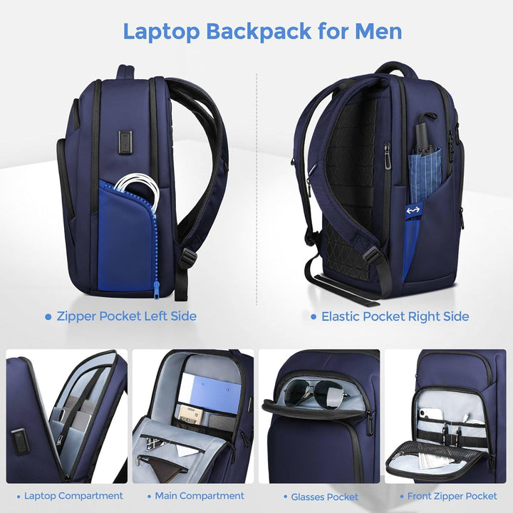 Mochila para laptop de 17.3 pulgadas para viajes, trabajo, oficina,...