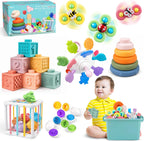 Montessori Toys - Juego de aprendizaje sensorial 6 en 1
