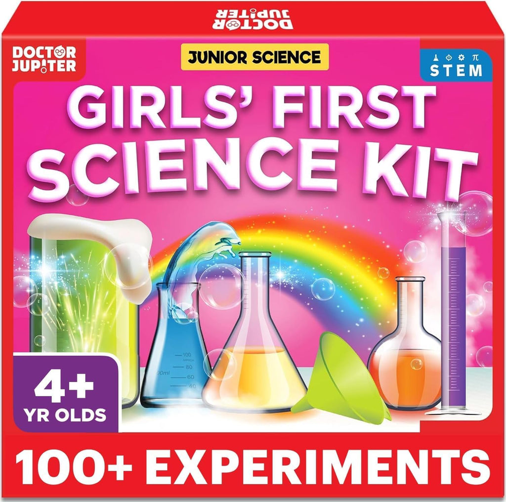 Doctor Jupiter Kit de primeros experimentos científicos para niñas a partir