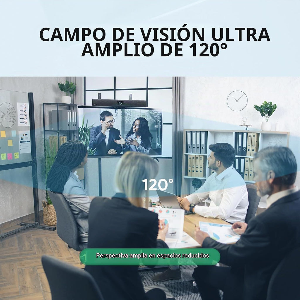 Yealink Cámara de videoconferencia de UVC40 E2 4K 30FPS USB, equipos Zoom