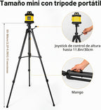 Kit de nivel láser rotatorio, nivel láser autonivelante de 360