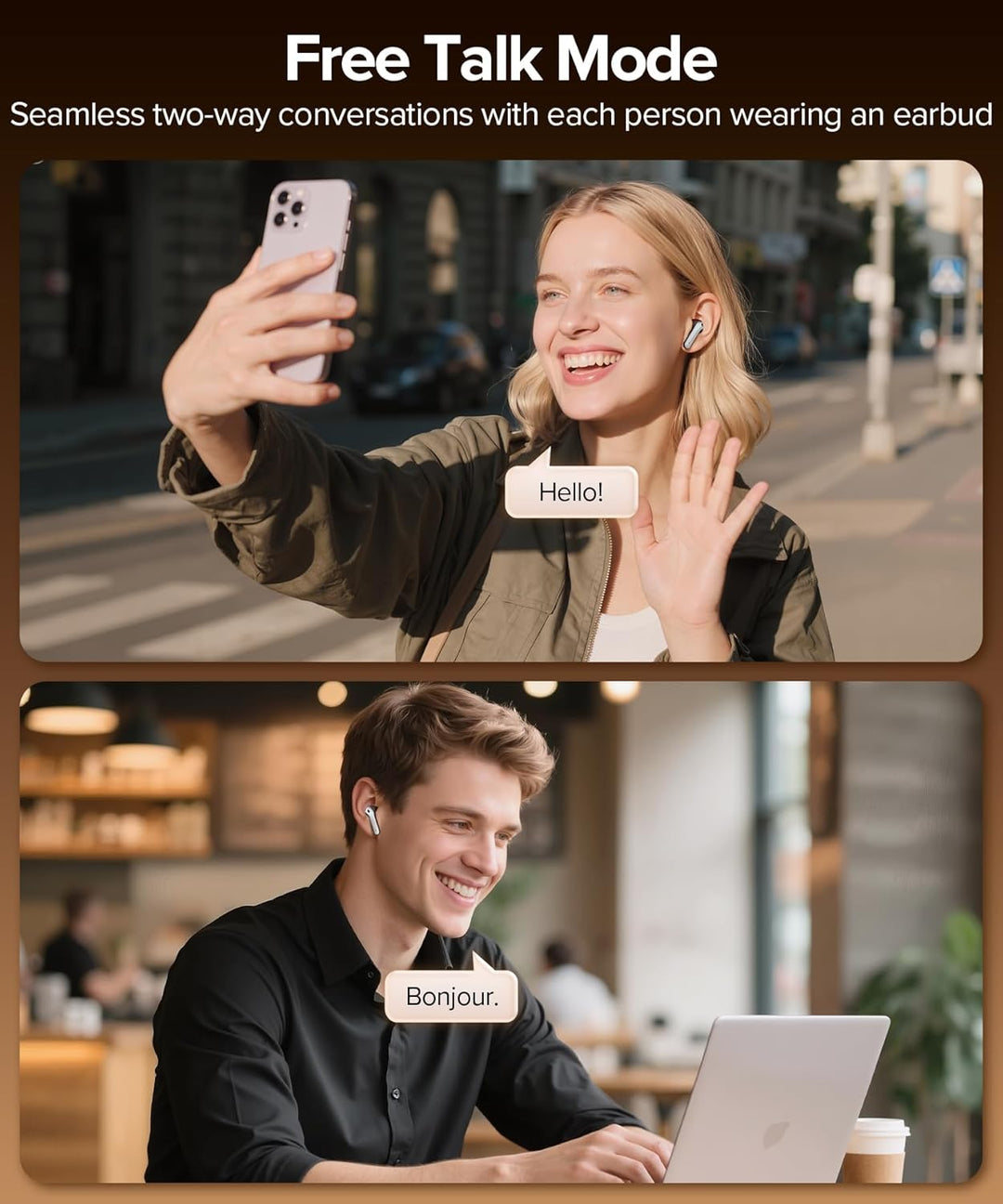 TAGRY Auriculares Bluetooth verdaderamente inalámbricos de reproduc...
