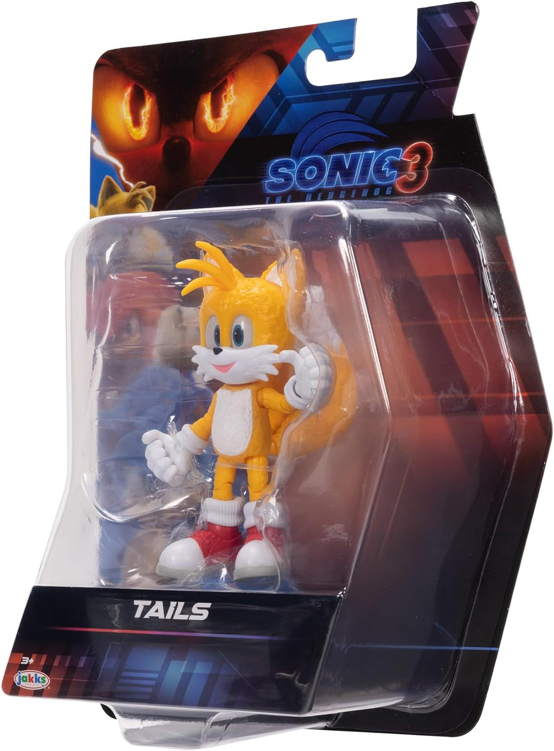 Figuras de Acción de la Película Sonic 3 de 5 Pulgadas Tails Figura...