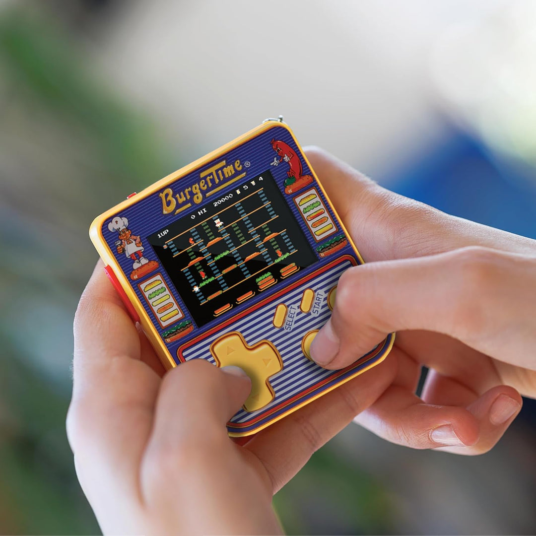 HyperMegaTech Data East Burgertime Key Chain