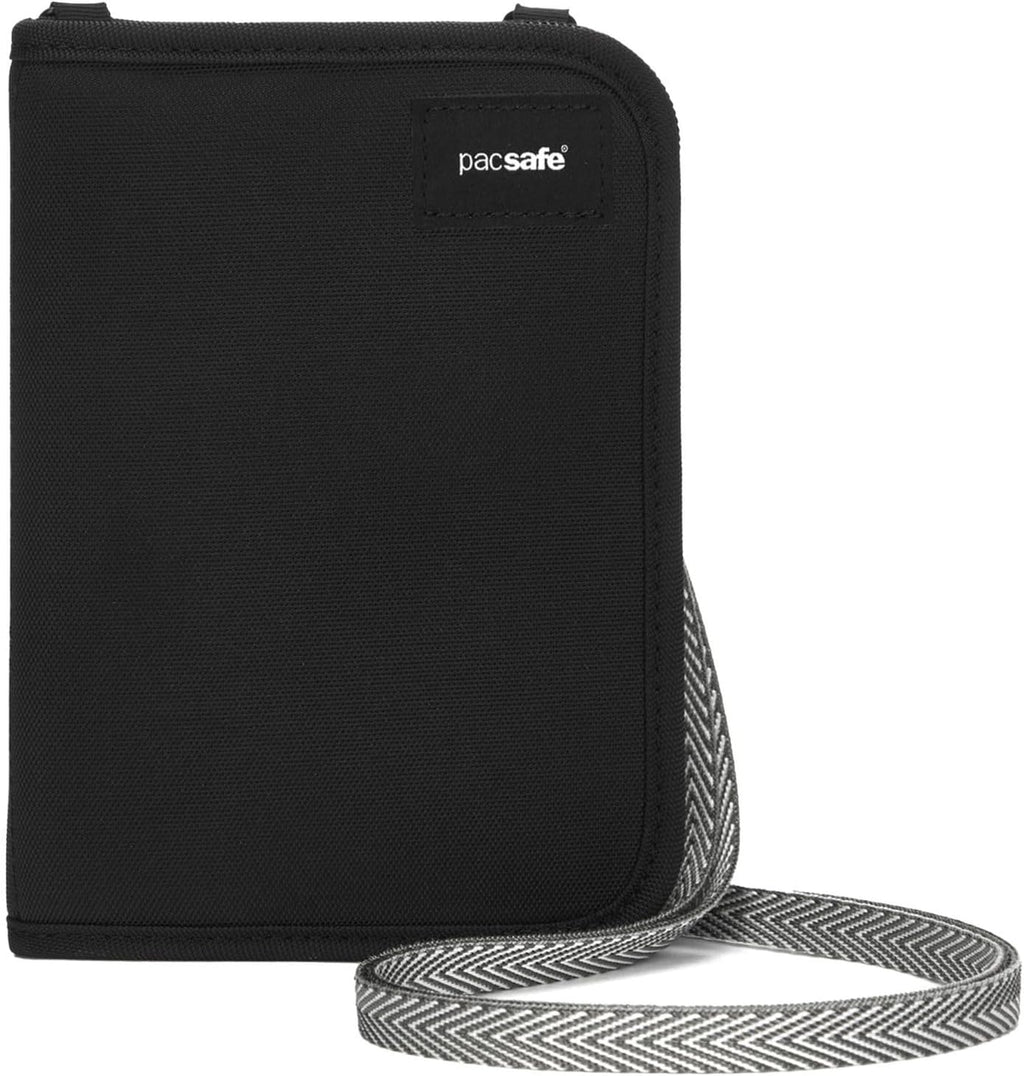 Pacsafe RFIDsafe V150 Bloqueo RFID Antirrobo, Negro, Talla única