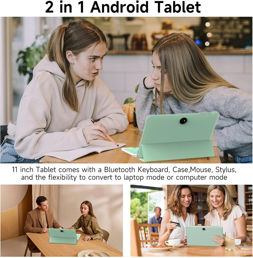 Tablet 11 pulgadas 18 GB (6 GB+12 GB expandir) RAM, 64 GB ROM compa...