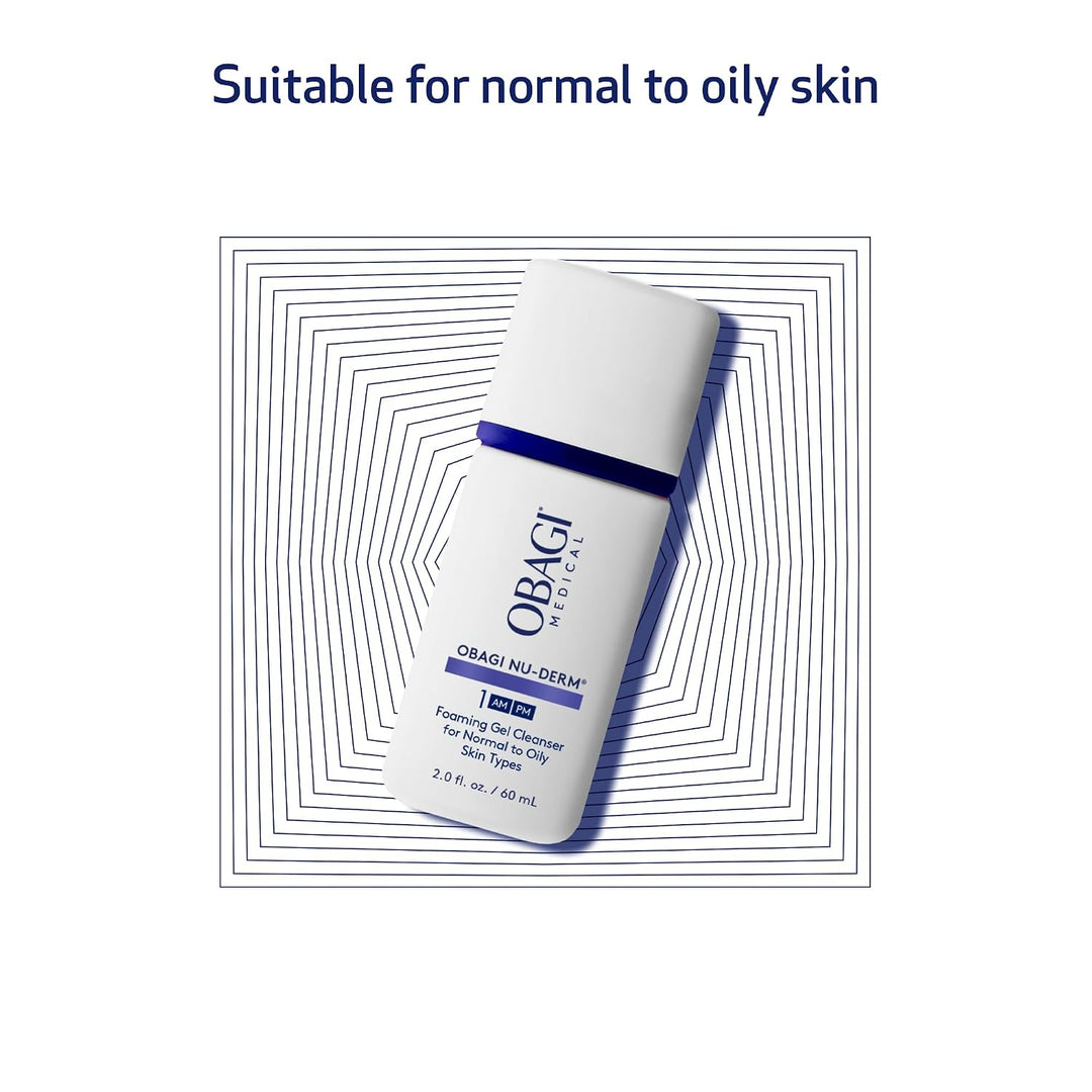 Obagi Nu-Derm Limpiador en Gel Espumoso para la cara \u2013 Limpiad...