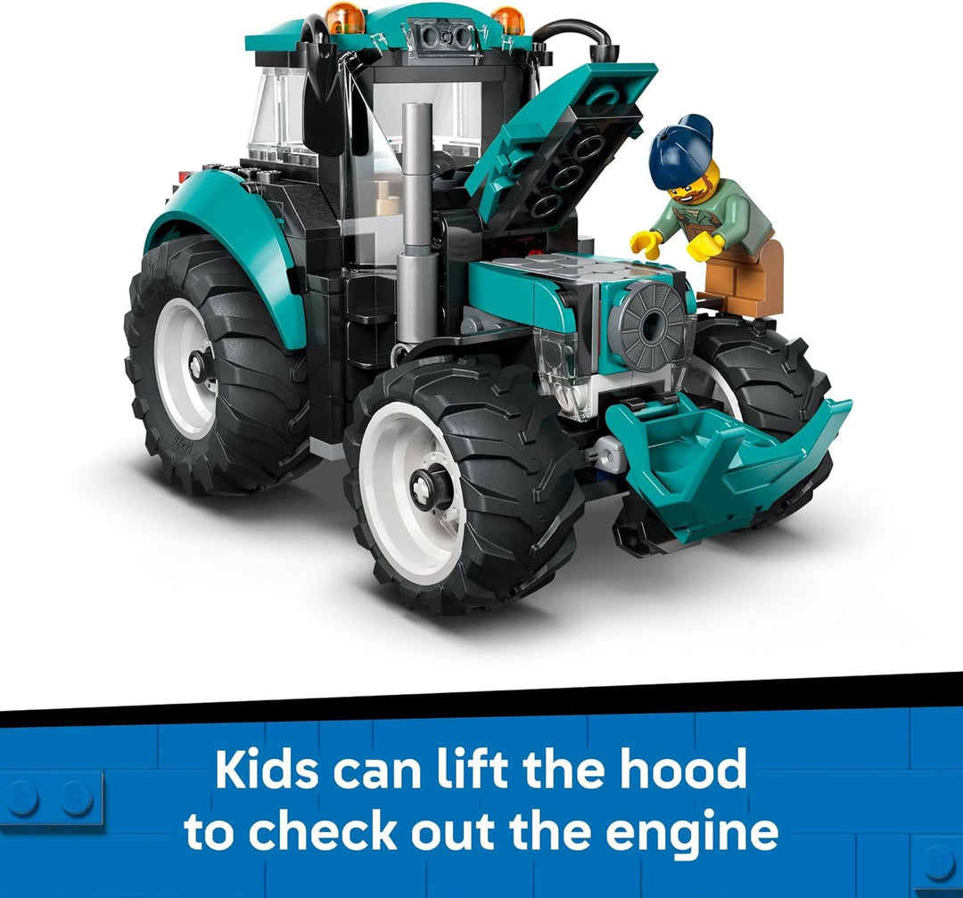 LEGO City Tractor - Juguete de construcción para niños
