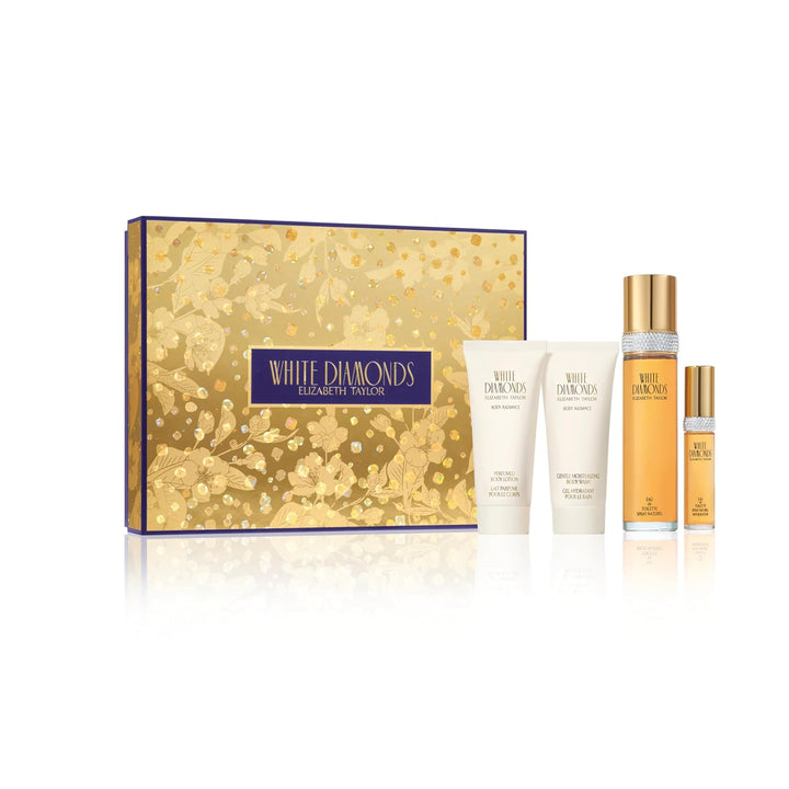 Elizabeth Taylor White Diamonds - Juego de Eau de Toilette para muj...