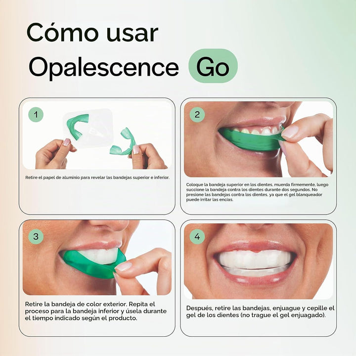 Opalescence Opalescence Go - Bandejas blanqueadoras precargadas con...