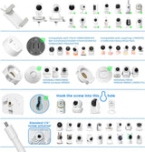 Soporte de piso para monitor de bebé, soporte universal compatible...
