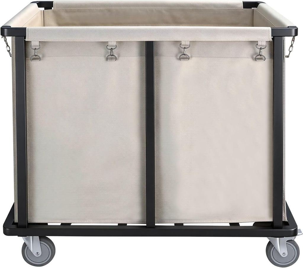 Carrito de lavandería comercial con ruedas,Carrito de lavandería
