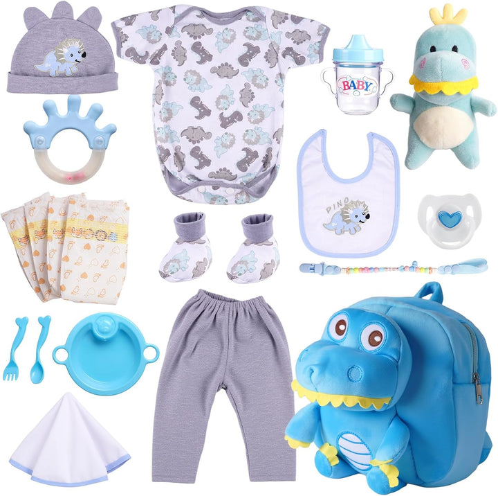 BABESIDE 18 piezas de accesorios de muñeca Reborn para muñecas de 1...