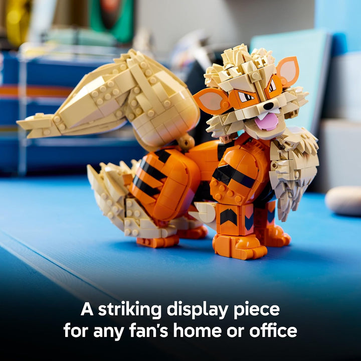 LEGO Pokémon Arcanine 72160 | Juego de construcción coleccionable p...