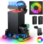 Soporte de carga superior para ventilador y controlador de refrigeración automática para consola Xbox Series X