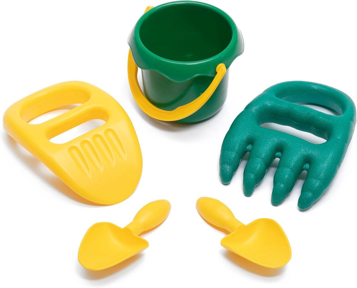 Step2 Mesa de Arena Naturally Playful, Mesa Sensorial de Actividades de Arena para Niños, Kit de Accesorios de 5 Piezas, Juguetes de Verano al Aire Libre para Niños Pequeños, 2+ Años