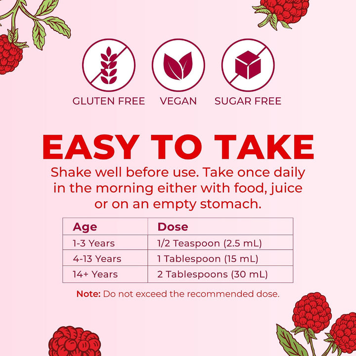 Multivitamínico para mujeres, hombres y niños, vitaminas líquidas d...