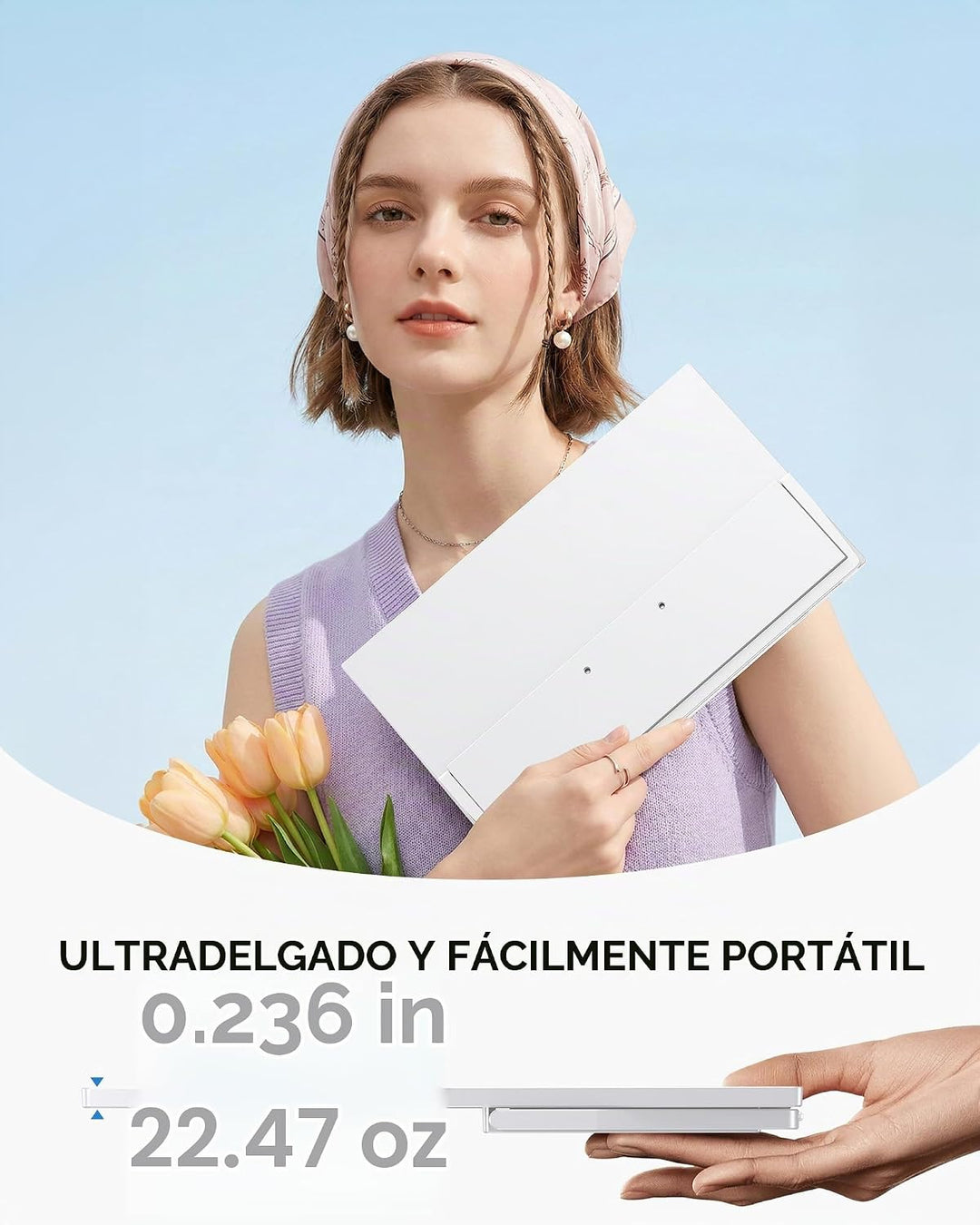 UPERFECT Monitor portátil 15.6", 125% sRGB 1080P Monitor portátil (...