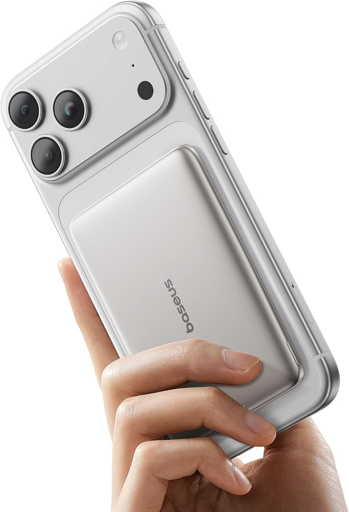 Baseus Picogo Power Bank - Cargador portátil MagSafe ultra delgado...