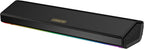 Monster SD100 Altavoces de computadora para PC de escritorio, altavoces estéreo de PC de 28 W con emparejamiento inalámbrico TWS, Bluetooth 6.0 y barra de sonido auxiliar de 0.1 in, graves profundos